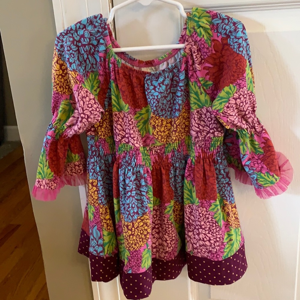 Matilda Jane Pom Pom Peasant Top Size 4